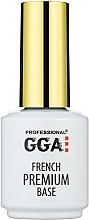 Духи, Парфюмерия, косметика База для гель-лака "Френч премиум" - GGA Professional French Premium Base