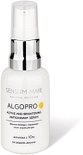 Осветляющая антиоксидантная сыворотка с витамином С 10% - Sensum Mare Algopro C Active And Brightening Antioxidant Serum — фото N1