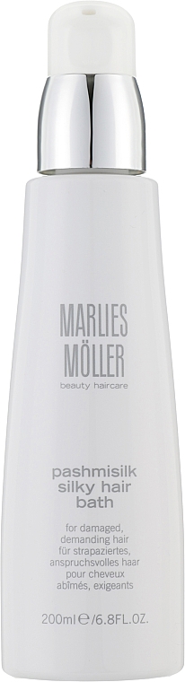 Интенсивный шелковый шампунь - Marlies Moller Pashmisilk Silky Hair Bath — фото N1