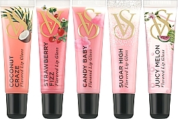 Набор - Victoria`s Secret Flavor Favorites Set (lip/gloss/5x13g) — фото N2