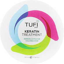 Парфумерія, косметика Кератин-нанопластика для фарбованого волосся - Tufi Profi Nanoplastic For Colored Hair