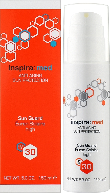 Солнцезащитный anti-age крем SPF 30 - Inspira:cosmetics Med Anti-Aging Sun Guard — фото N2