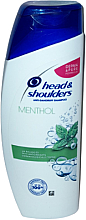 Духи, Парфюмерия, косметика Шампунь для волос - Head & Shoulders Cool Menhol Shampoo
