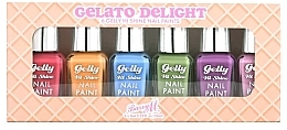 Набор лаков для ногтей, 6 шт. - Barry M Gelato Delight Nail Paint Gift Set — фото N1
