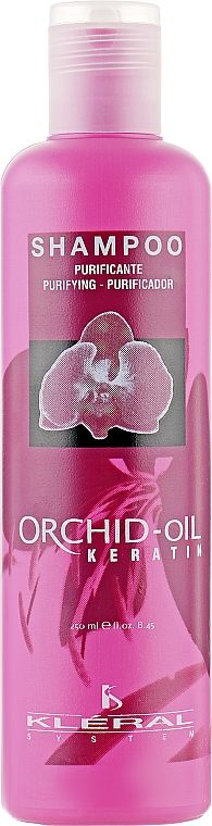 Шампунь для волосся з маслом орхідеї - Kleral System Orchid Oil Shampoo  — фото N3