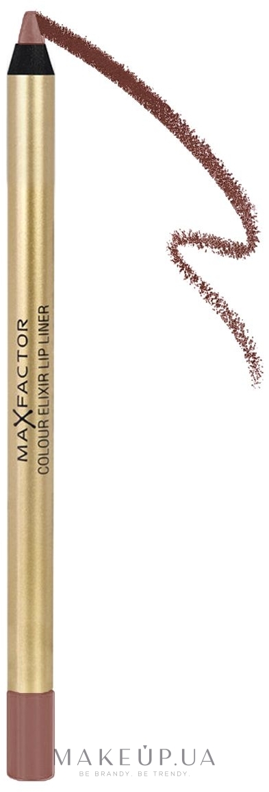 Карандаш для губ - Max Factor Colour Elixir Lip Liner — фото 14 - Brown and Nude