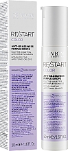 Сыворотка для окрашенных волос с фиолетовым пигментом - Revlon Professional Restart Color Anti-Brassiness Purple Drops — фото N2