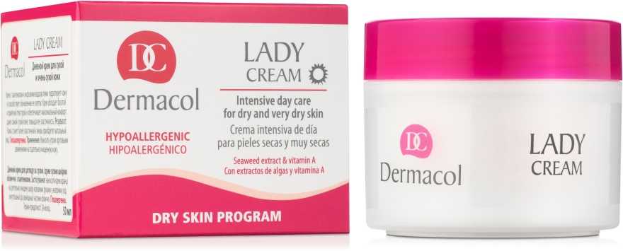 Крем денний для сухої шкіри - Dermacol Dry S. P. Lady Day Cream — фото N1
