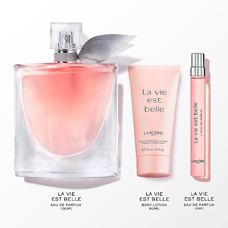 Lancome La Vie Est Belle - Набір (edp/100ml + edp/10ml + b/lot/50ml) — фото N2