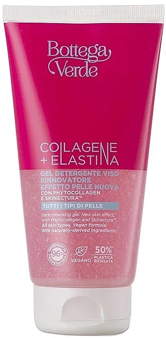 Гель для умывания - Bottega Verde Collagen + Elastine Face Cleansing Gel — фото N1