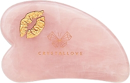 Набор - Crystallove Selflove Rose Quartz Gua Sha Set — фото N3