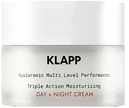 Крем "Потрійне зволоження" - Klapp Triple Action Moisturizing Cream — фото N1