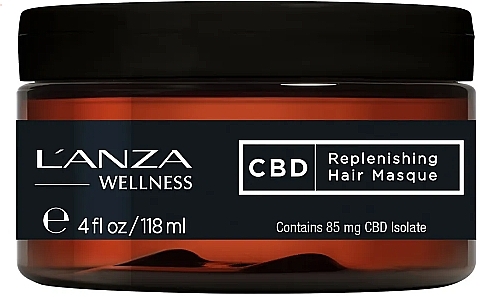 Восстанавливающая маска для волос - L'anza Healing Wellness CBD Replenishing Hair Mask — фото N2