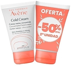 Набір - Avene Cold Cream Concentrated Hand Cream (h/cr/2x50ml) — фото N1