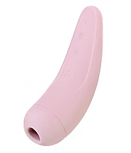 Вакуумный клиторальный стимулятор, розовый - Satisfyer Curvy 2+ — фото N2