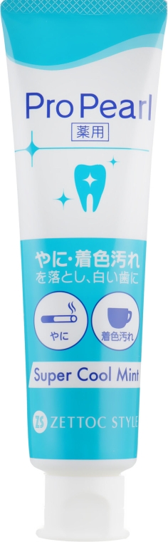 Зубна паста "Активний догляд", зі смаком м'яти - Zettoc ProPearl — фото N2