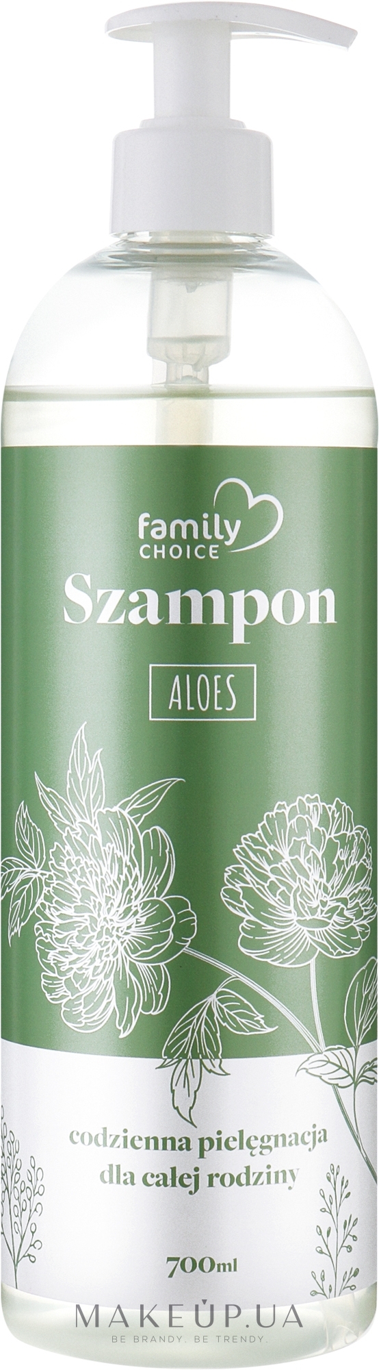 HiSkin Family Choice Shampoo Aloe - Ежедневный шампунь для всех членов  семьи с алоэ: купить по лучшей цене в Украине | Makeup.ua