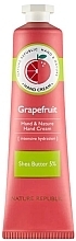 Духи, Парфюмерия, косметика Увлажняющий крем для рук - Nature Republic Hand & Nature Hand Cream Grapefruit