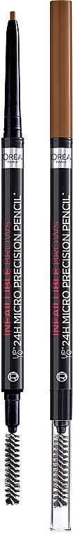Ультратонкий карандаш для бровей со щеточкой - L`Oréal Paris Infaillible Brows 24H Micro Precision