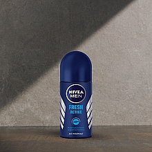 Дезодорант кульковий антиперспірант - NIVEA MEN Fresh Active Antiperspirant Deodorant Roll-on — фото N2
