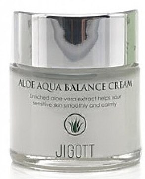 Крем увлажняющий с алоэ - Jigott Aloe Aqua Balance Cream