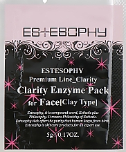 Парфумерія, косметика Маска для глибокого очищення обличчя, з ензимами - Estesophy Premium Line Clarity Enzyme Pack for Face