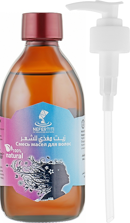 Косметическое масло для волос - Nefertiti Hair Food Oil — фото N11