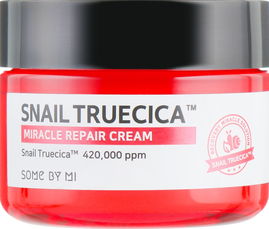 Восстанавливающий крем с муцином улитки и керамидами - Some By Mi Snail Truecica Miracle Repair Cream — фото N2