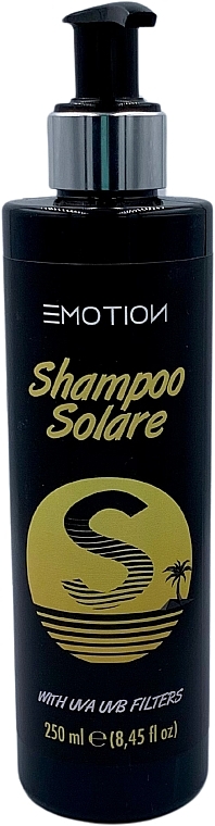 Шампунь для волосся "Захист від сонця Sun 1" - Emotion Solare Shampoo — фото N1