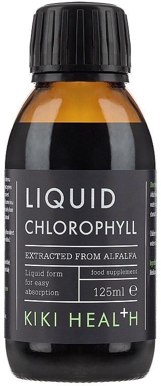 Пищевая добавка "Жидкий хлорофилл" - Kiki Health Liquid Chlorophyll — фото N2