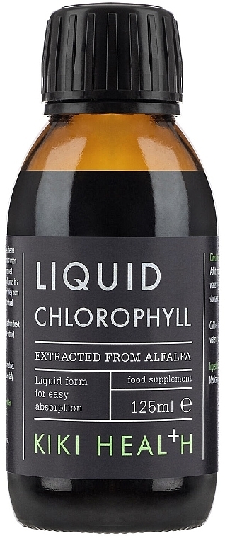 Харчова добавка "Рідкий хлорофіл" - Kiki Health Liquid Chlorophyll — фото N2