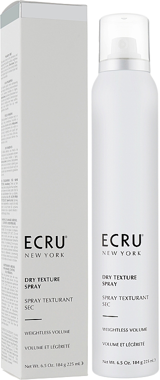 Сухий спрей для волосся - ECRU New York Texture Dry Texture Spray Weightless Volume — фото N4