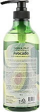 Гель для душа "Авокадо" - FarmStay Tropical Fruit Perfume Body Wash — фото N2