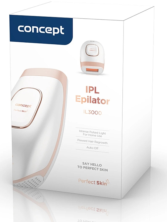 Лазерный фотоэпилятор - Concept Perfect Skin IL3000 Epilator — фото N3
