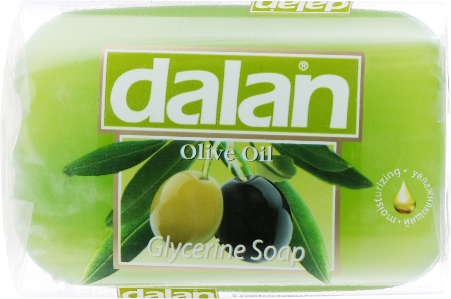 Мыло туалетное "Оливковое" - Dalan Glycerine — фото N1