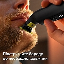 Електростанок для обличчя й тіла - Philips OneBlade Pro 360 QP6542/15 — фото N13