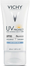 Духи, Парфюмерия, косметика Солнцезащитный крем для лица - Vichy UV Protect Anti-Shine Cream SPF50