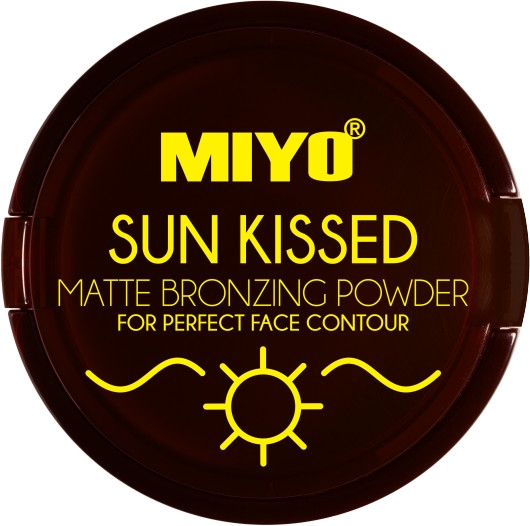 Матувальна бронзувальна пудра для обличчя - Miyo Sun Kissed Matte Bronzing Powder — фото N1
