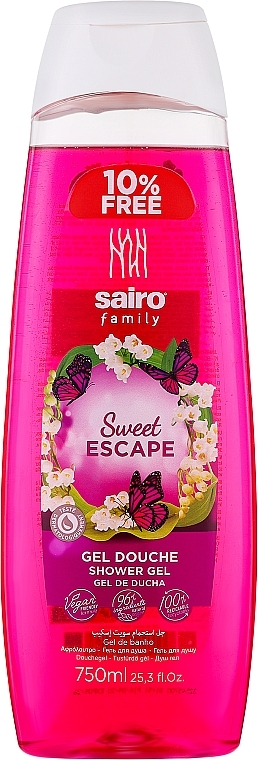 Гель для душу "Солодка втеча" - Sairo Sweet Escape Shower Gel — фото N1