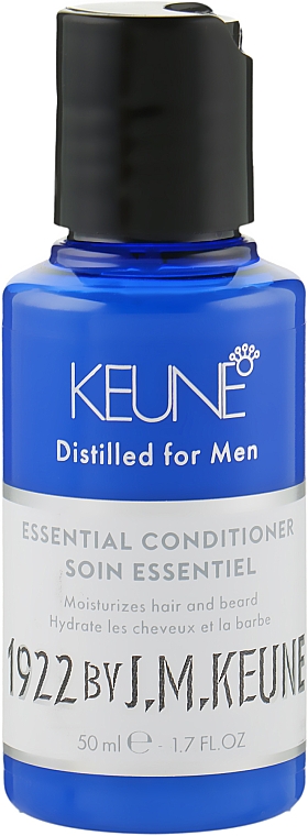 Кондиціонер для чоловічого волосся "Основний догляд" - Keune 1922 Essential Conditioner Distilled For Men Travel Size — фото N1