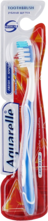 Зубна щітка в блістері, синя - Sts Cosmetics Medium  — фото N2