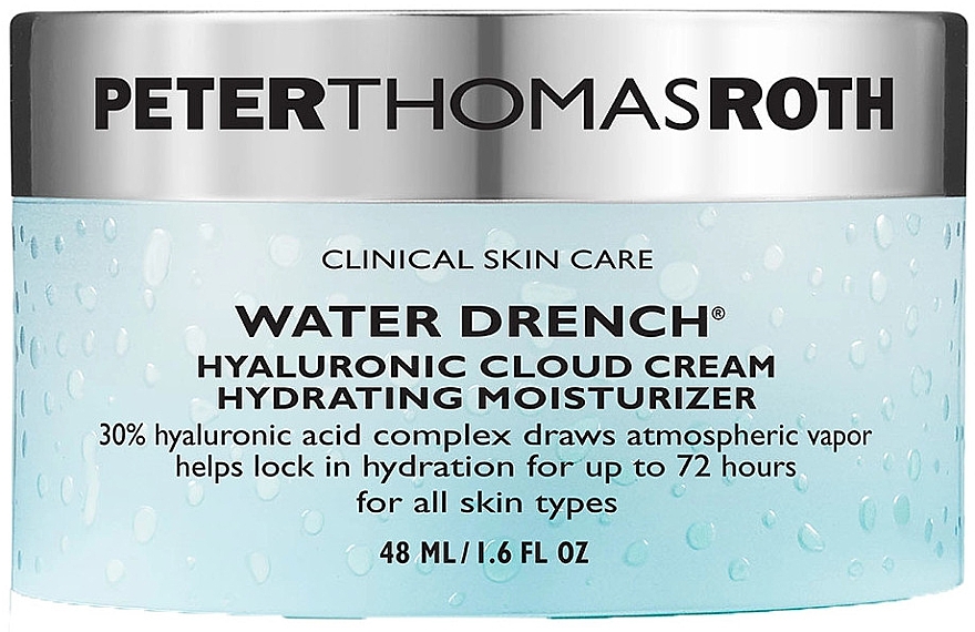 Зволожувальний крем для обличчя - Peter Thomas Roth Water Drench Hyaluronic Cloud Cream — фото N1