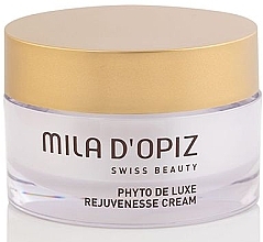 Омолаживающий крем для лица - Mila D'Opiz Phyto de Luxe Rejuvenesse Cream — фото N1