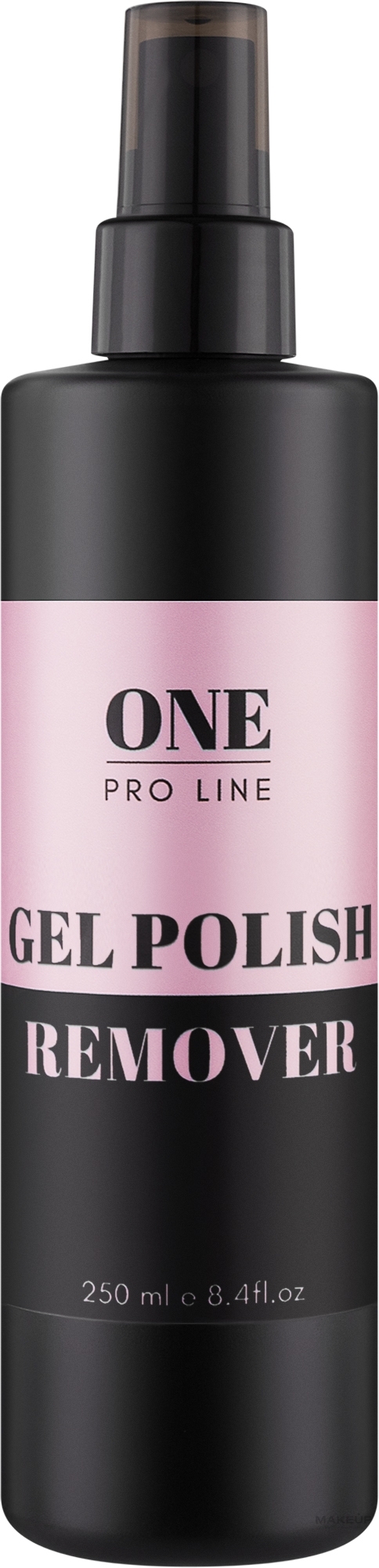 Рідина для зняття лаку - One Pro Line GEL Polish Remover — фото 250ml