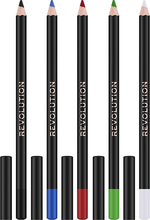 Makeup Revolution Creator Revolution Artist Kohl Eyeliner Set (eyeliner/5x1.3g)