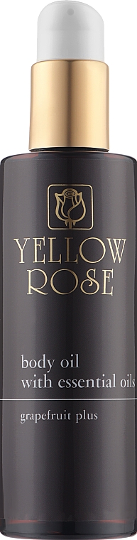 Олія для тіла з олією грейпфрута - Yellow Rose Body Oil Grapefruit Plus — фото N1