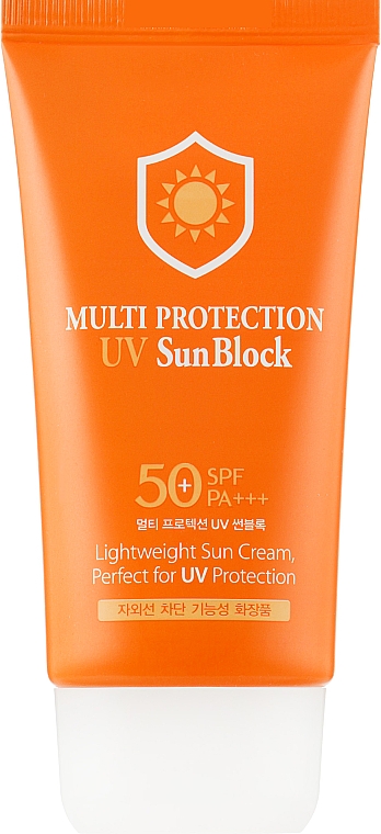 Сонцезахисний крем - 3W Clinic Multi protection UV Sun Block SPF50 — фото N2
