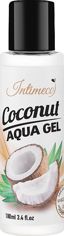 Гель-змазка на водній основі "Кокос" - Intimeco Coconut Aqua Gel — фото N1