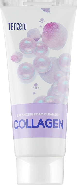 Балансувальна пінка для вмивання з колагеном - Tenzero Balancing Foam Cleanser Collagen — фото N1