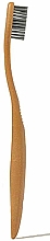 Бамбуковая зубная щетка, коричнево-серая - NaturBrush Biodegradable Toothbrush — фото N1